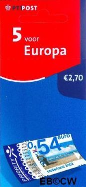 Nederland NL PB78 2002 Euro-zegel Postfris