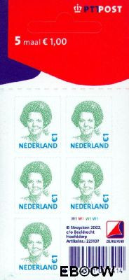 Nederland NL V2042 2002 Koningin Beatrix Gebruikt 100