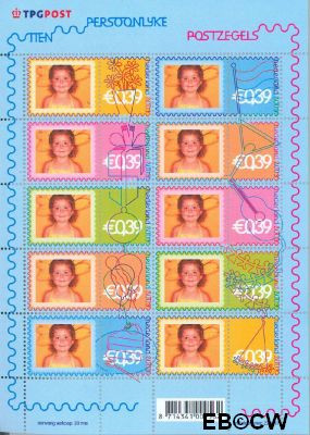 Nederland NL V2172-81 2003 Persoonlijke postzegels- feest Gebruikt