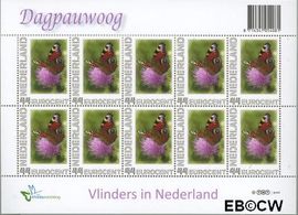 Nederland NL V2563d 2009 Vlinder (Dagpauwoog) Postfris