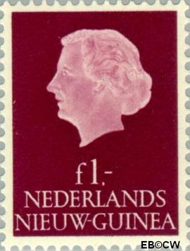 Nieuw-Guinea NG 37 1955 Type 'En Profile' Gebruikt 100