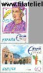 SPA 3255#3256 Postfris 1995 Int. Postzegeltentoonstelling ESPAMER