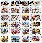 SPA 3398#3421 Postfris 1998 Don Quichotte