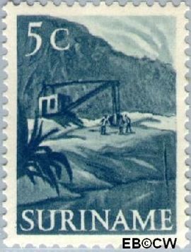 Suriname SU 299 1953 Inheemse voorstellingen Gebruikt 5
