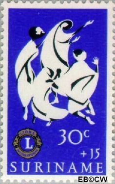 Suriname SU 457 1966 Service clubs Gebruikt 30+15