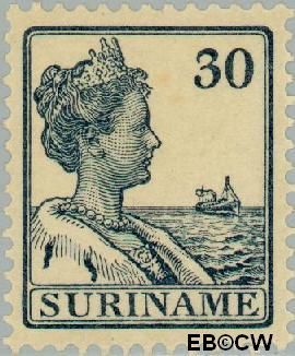 Suriname SU 97 1915 Scheepjes-type Gebruikt 30