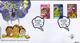 Aruba AR E78 1998 Hobby's FDC zonder adres