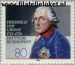 Bundesrepublik BRD 1292#  1986 Koning Friedrich dem Grossen  Postfris