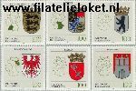 Bundesrepublik BRD 1586#1591  1992 Heraldiek  Postfris