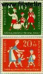 Bundesrepublik BRD 250#251  1957 Berlijnse kinderen  Postfris