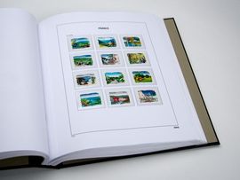 Luxe supplement Frankrijk zegels uit blokken 2019