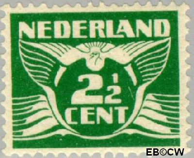 Nederland NL 0146 1924 Vliegende Duif Gebruikt 2½