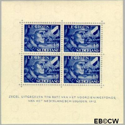 Nederland NL 0403B 1942 Voorzieningsfonds Nederlands legioen Gebruikt