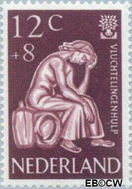 Nederland NL 0736 1960 Int. Vluchtelingenjaar Ongebruikt 12+8