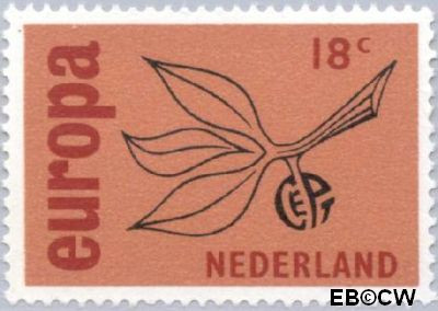 Nederland NL 0847 1965 C.E.P.T.- Vrucht Gebruikt 18
