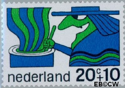 Nederland NL 0914 1968 Sprookjesfiguren Postfris 20+10