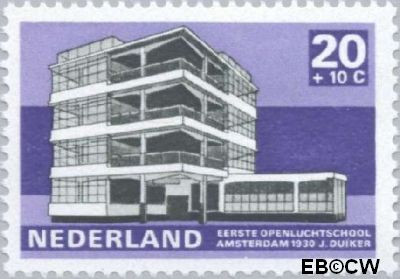Nederland NL 0922 1969 Architectuur Gebruikt 20+10
