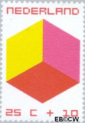 Nederland NL 0981 1970 Kubus Postfris 25+10