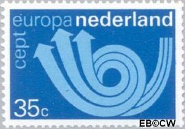 Nederland NL 1030 1973 C.E.P.T.- Posthoorn Gebruikt 35