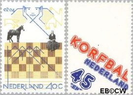 Nederland NL 1159#1160 1978 Sporten Postfris