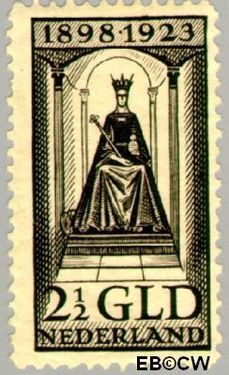 Nederland NL 130 1923 Koningin Wilhelmina- Regeringsjubileum Gebruikt 250