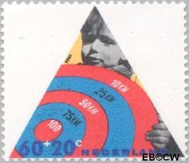 Nederland NL 1341 1985 Kind en verkeer Gebruikt 60+20