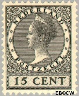 Nederland NL 137 1924 Koningin Wilhelmina- Type 'Veth' Gebruikt 15