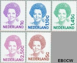 Nederland NL 1491b#1501b 2001 Koningin Beatrix- Type 'Inversie' Postfris