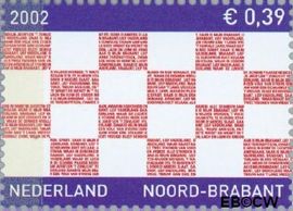 Nederland NL 2069 2002 Provincie- zegel Noord-Brabant Gebruikt 39