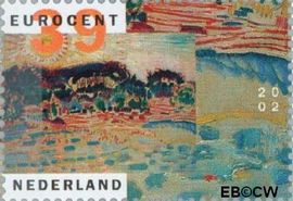 Nederland NL 2096 2002 Kunst- Landschappen Gebruikt 39