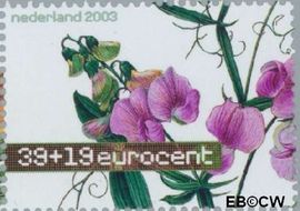 Nederland NL 2165 2003 Aquarellen van bloemen Postfris 39+19