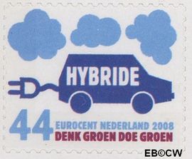 Nederland NL 2550 2008 Tien voor Nederland (Zuinig met energie) Postfris 44