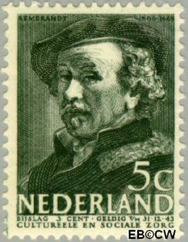 Nederland NL 308 1938 Bekende personen Gebruikt 5+3
