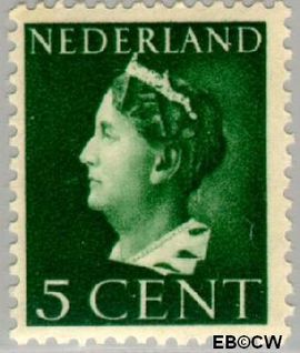 Nederland NL 332 1940 Wilhelmina- Type 'Konijnenburg' Gebruikt 5