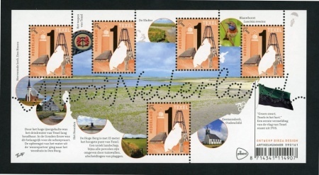 Nederland NL 3721 2019 Mooi Nederland- Texel Postfris