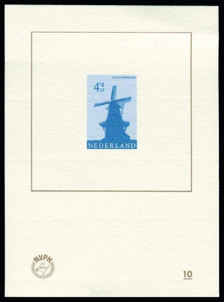 Nederland NL BD10 2012 Blauwdruk met afbeelding NVPH 786