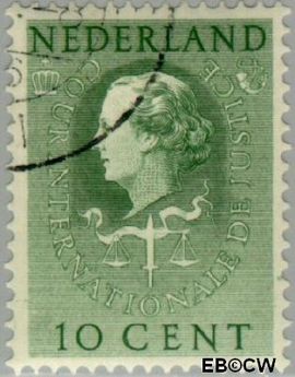 Nederland NL D34 1951 Cour Internationale de Justice Gebruikt 10