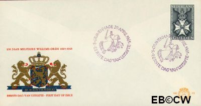 Nederland NL E072 1965 Willemsorde FDC zonder adres