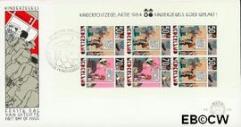 Nederland NL E223a 1984 Striptekeningen FDC zonder adres