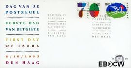 Nederland NL E314 1993 Post FDC zonder adres
