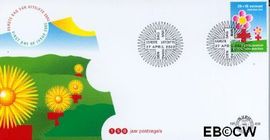 Nederland NL E459 2002 Rode Kruis FDC zonder adres
