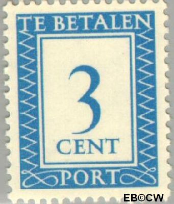 Nederland NL PT81 1947 Portzegel Gebruikt 3