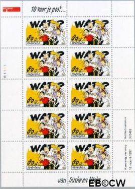 Nederland NL V1714 1997 Strippostzegels Suske en Wiske Postfris