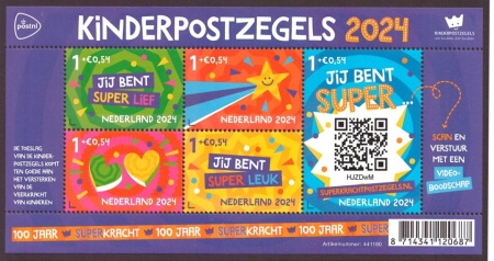 Nederland NL V4237 2024 Kinderpostzegels Postfris