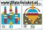 SPA 2885#2886 Postfris 1989 C.E.P.T.- Kinderspelen