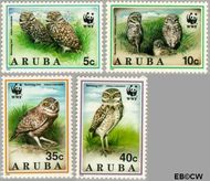 Aruba AR 134#137 1994 Wereld Natuur Fonds Postfris