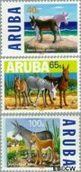Aruba AR 221#223 1999 Ezels Postfris