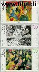 Bundesrepublik BRD 1656#1658  1993 Schilderijen 20e eeuw  Postfris