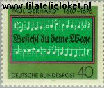 Bundesrepublik BRD 893#  1976 Gerhardt, Paul  Postfris