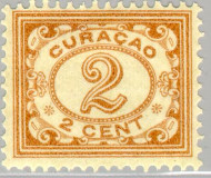 Curaçao CU -47 1915 Type 'Vürtheim' 2 Ongebruikt
